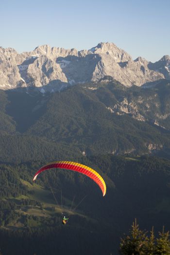 Paragliding vom Wank, Garmisch